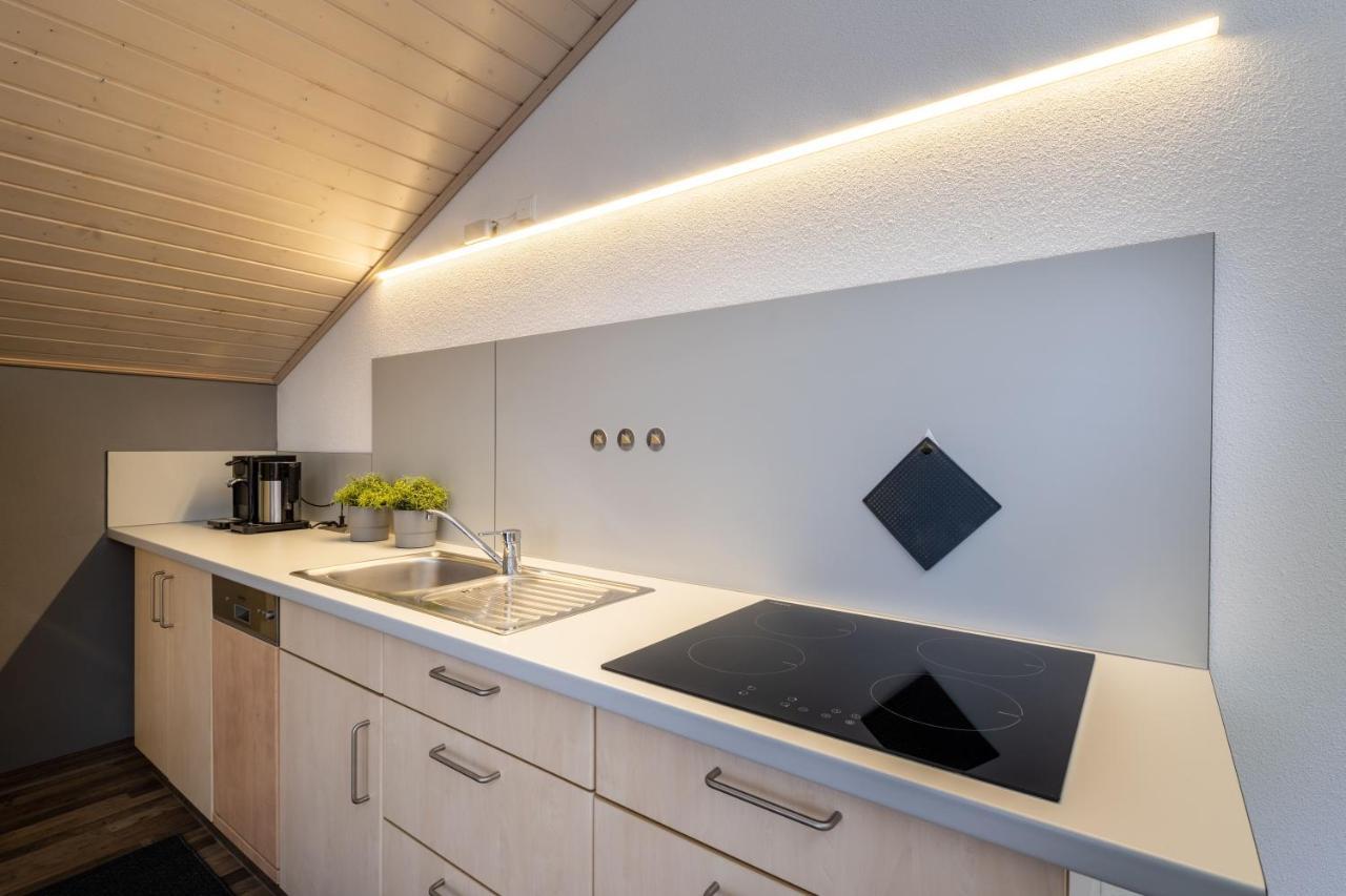 Gemuetliche Ferienwohnung Mit Panoramablick Muttensweiler Екстериор снимка