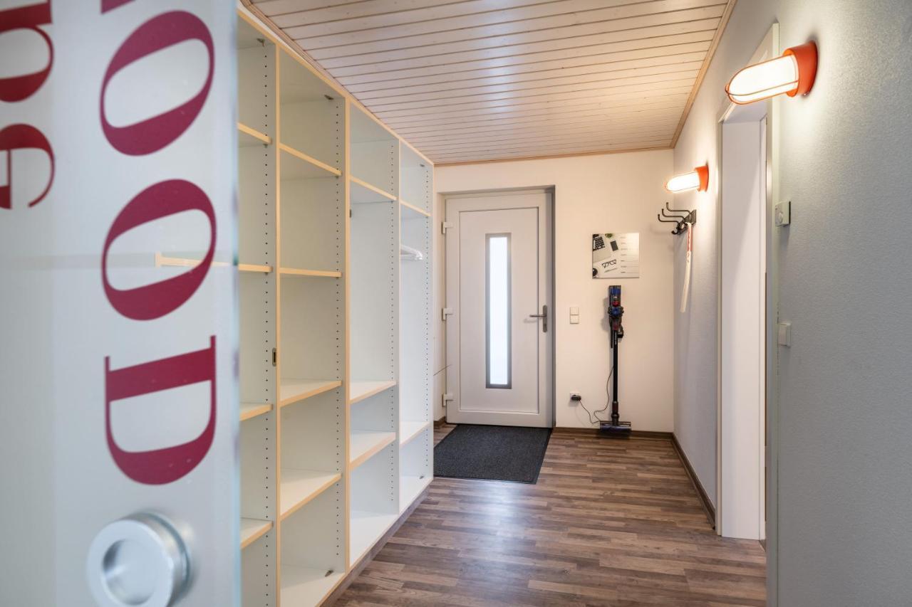 Gemuetliche Ferienwohnung Mit Panoramablick Muttensweiler Екстериор снимка